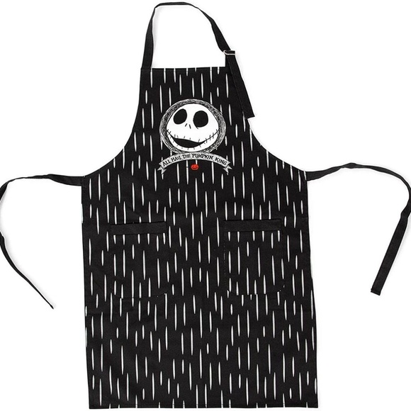 Disney Black Jack Skellington Apron - Picture 1 of 1
